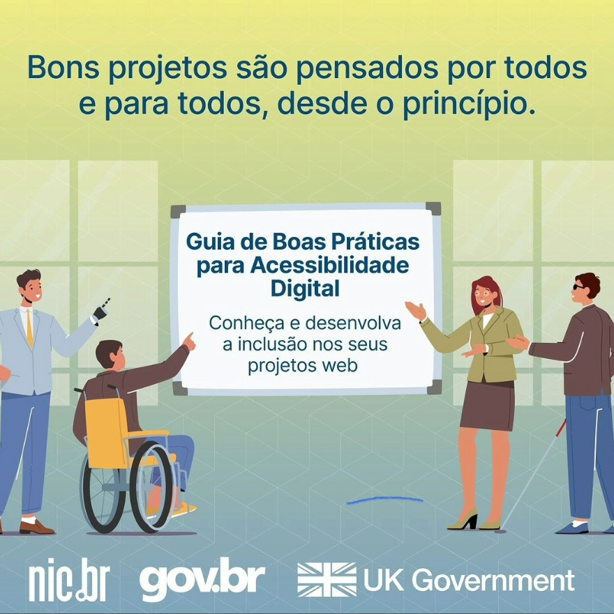 Guia de Boas Práticas para Acessibilidade Digital, desenvolva a inclusão nos seus projetos web.